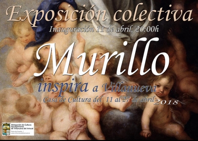 Villanueva del Ariscal rinde homenaje a Murillo con una exposición colectiva multidisciplinar de 25 artistas locales
