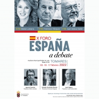 Gloria Lomana abre en Tomares este jueves 3 de febrero, la 10ª edición de &quot;España a debate&quot;