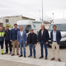 Surtruck entrega dos hidrolimpiadores eléctricos con tecnología sostenible para reforzar el mantenimiento viario de Mairena del Aljarafe