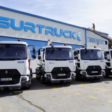 Surtruck culmina la entrega los nuevos vehículos de limpieza viaria para Málaga con tecnología de bajo consumo de agua