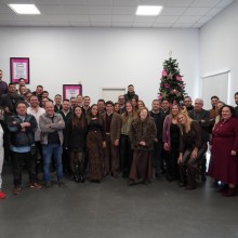 Juan Amodeo pone el broche de oro al año de El Milagrito con una charla motivadora antes de la comida de Navidad