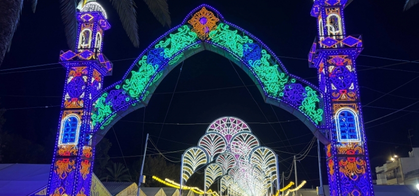 Coria del Río se prepara para su Feria con conciertos, concursos tradicionales y un espectáculo de drones sobre el Guadalquivir