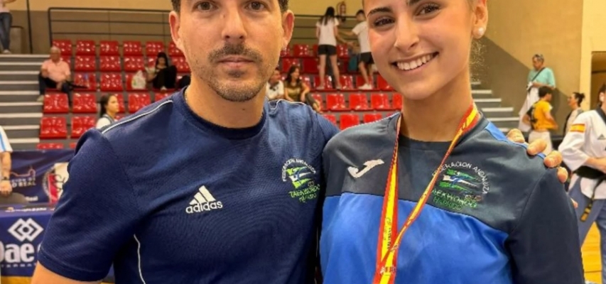 La pileña Adriana Avendaño, campeona  de España Sub-21 de Taekwondo