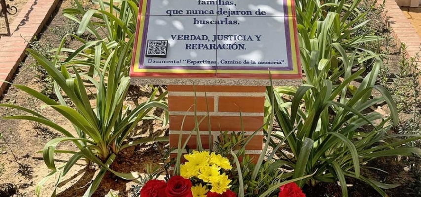 Espartinas inaugura su Lugar de Memoria en el Cementerio Municipal