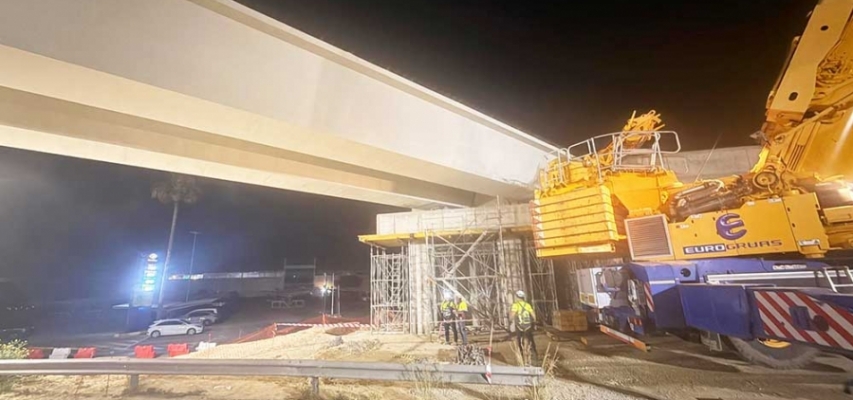 Cortes nocturnos por el asfaltado del carril BUS-VAO del Aljarafe Norte entre Camas y Castilleja de Guzmán
