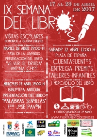 Gines celebra su Semana del Libro del 17 al 23 de abril con actividades para todas las edades