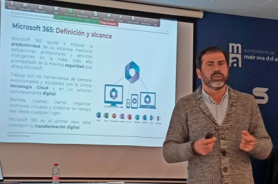 Gran acogida de las jornadas Microsoft 365 en el mundo empresarial celebra en Mairena del Aljarafe por Acelera Pyme Coiiaoc