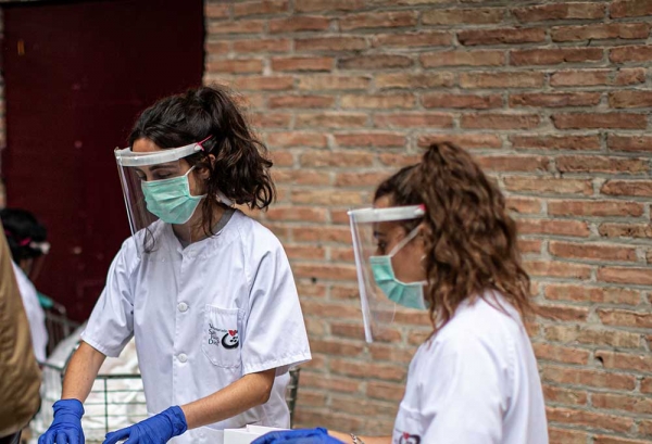 La situaci&oacute;n de crisis por la COVID-19 ha motivado un incremento del voluntariado joven de San Juan de Dios