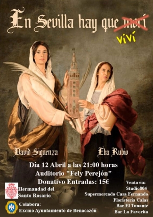 Representaci&oacute;n en Benacaz&oacute;n de la obra "En Sevilla hay que viv&iacute;"