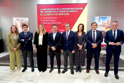 ASET y el Ayuntamiento celebran una jornada sobre la descentralización del turismo con Nervión como modelo de desarrollo