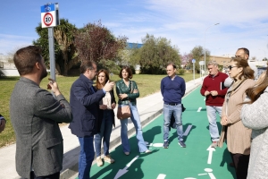 El carril bici del PISA entra en funcionamiento y conecta con el Metro