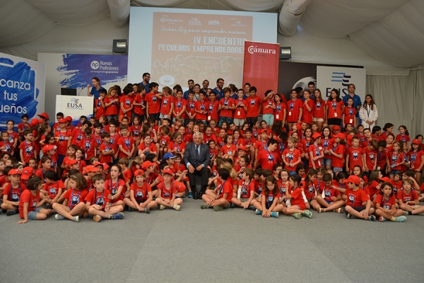 250 ni&ntilde;os de Sevilla presentan su IV FERIA EMPRESARIAL en la C&aacute;mara Oficial de Comercio, Industria, Servicios y Navegaci&oacute;n de Sevilla