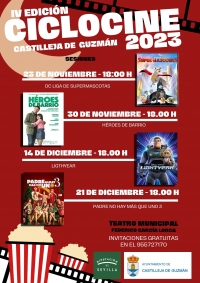 El Ayuntamiento de Castilleja de Guzm&aacute;n organiza una nueva edici&oacute;n de "Ciclocine"