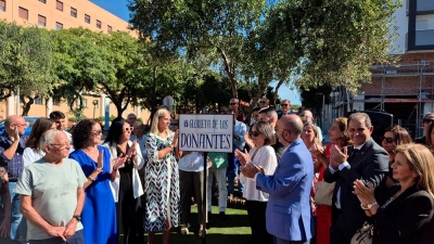 Bormujos inaugura la 'Glorieta de los donantes'  como símbolo de vida