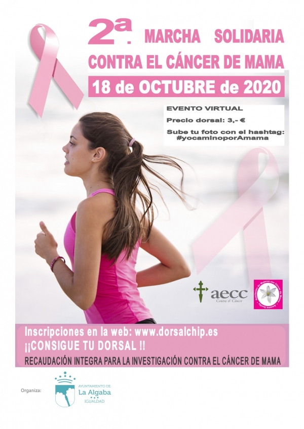 Segunda marcha solidaria contra el cáncer de mama