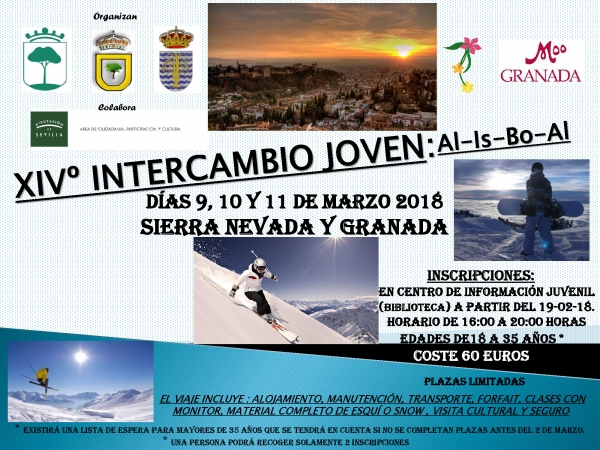 Abierto el plazo de inscripci&oacute;n para el XIV Intercambio Joven Al.Is.Bo.Al
