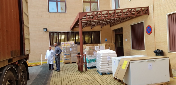 El Hospital San Juan de Dios envi&oacute; ayuda humanitaria al Centro de Salud Mental de Lom&eacute; en plena pandemia