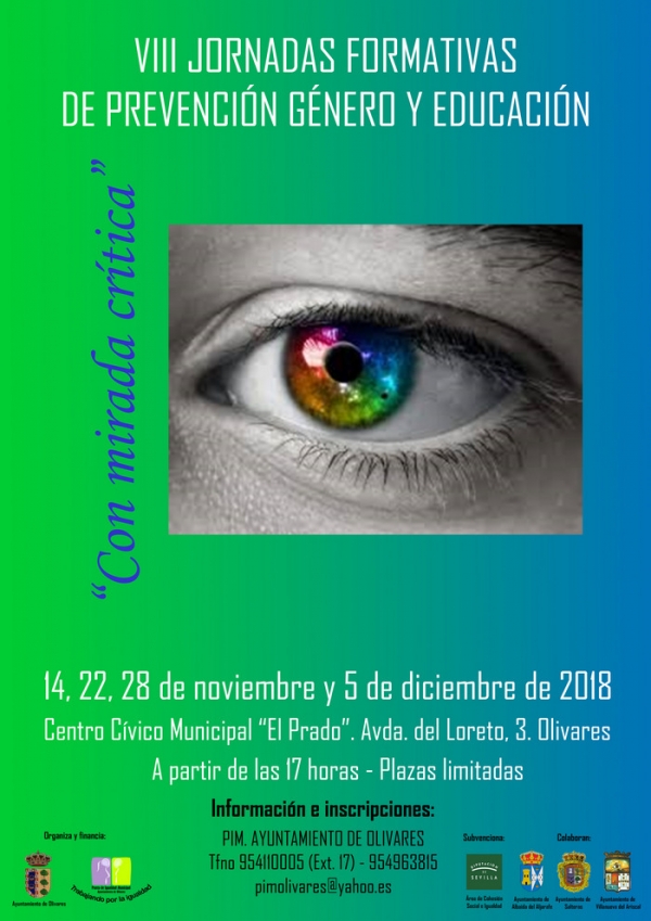 El Ayuntamiento de Olivares pone en marcha las VIII Jornadas Formativas de Prevenci&oacute;n, G&eacute;nero y Educaci&oacute;n