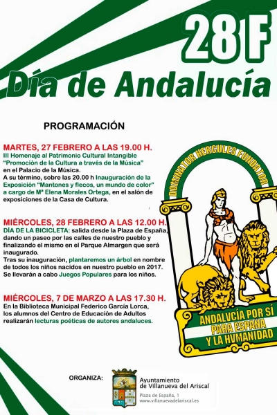 Villanueva del Ariscal celebra mañana el Día de Andalucía sobre ruedas
