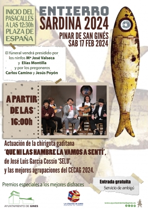 La Chirigota del Selu, este s&aacute;bado d&iacute;a 17 en el Entierro de la Sardina de Gines