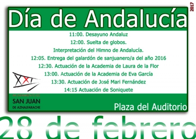 Rafael Rueda recibir&aacute; el galard&oacute;n de Sanjuanero del A&ntilde;o en la celebraci&oacute;n del D&iacute;a de Andaluc&iacute;a