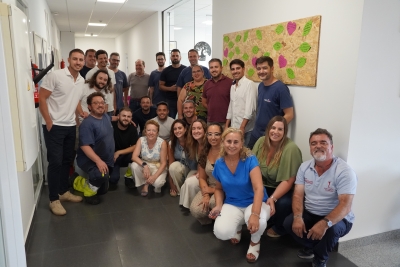 El Milagrito conmemora el D&iacute;a Mundial de la Limpieza con un mural gigante de Eco-tips aportados por su plantilla