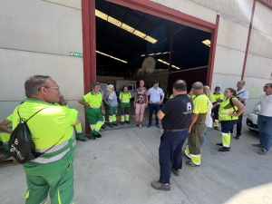 Bormujos reduce la jornada de sus trabajadores en la calle hasta el mediod&iacute;a