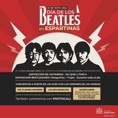 Espartinas rinde homenaje a The Beatles el pr&oacute;ximo 25 de mayo