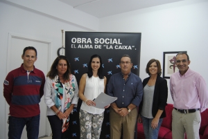La Caixa' renueva su compromiso con la Obra Social 'Nuestra Se&ntilde;ora de la Soledad' de Castilleja de la Cuesta