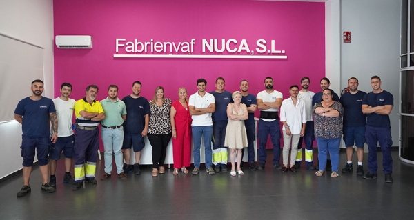 Fabrienvaf Nuca recibe el distintivo EFR como empresa familiarmente responsable