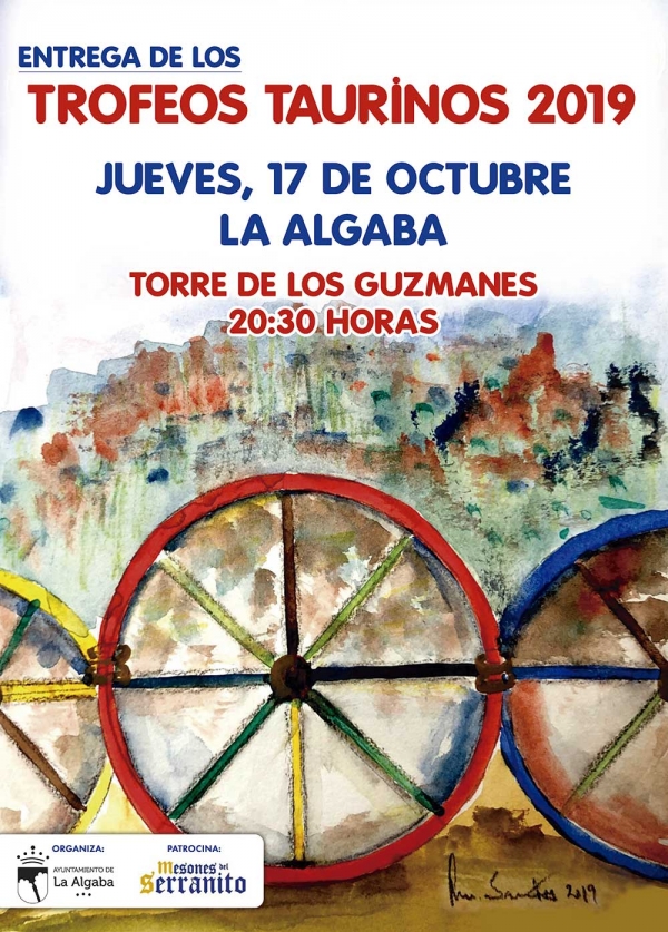 Carlos Fern&aacute;ndez, Ignacio Candela, Gonzalo Oca&ntilde;a y Ganader&iacute;a Astolfi reciben ma&ntilde;ana los Trofeos Taurinos 2019 de La Algaba