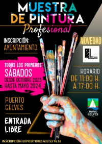 Puerto Gelves ofrecer&aacute; su muestra mensual de pintura profesional ma&ntilde;ana s&aacute;bado 2 de marzo con una importante novedad