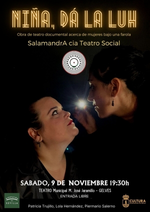 'Ni&ntilde;a, d&aacute; la Luh', pr&oacute;xima representaci&oacute;n en el Teatro Municipal de Gelves