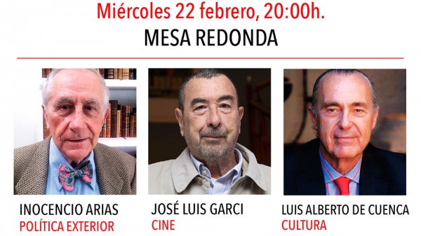 Tomares clausura hoy mi&eacute;rcoles el ciclo "Espa&ntilde;a a Debate" con tres referentes de la Diplomacia, el cine y la poes&iacute;a