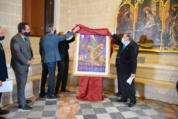 Antonio Rend&oacute;n presenta el cartel de la Cabalgata de Reyes Magos del Ateneo hispalense