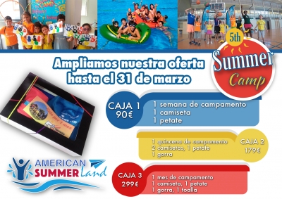 American Land Academy aumenta el plazo de las ofertas para el 5th Summer Camp hasta el 31 de marzo