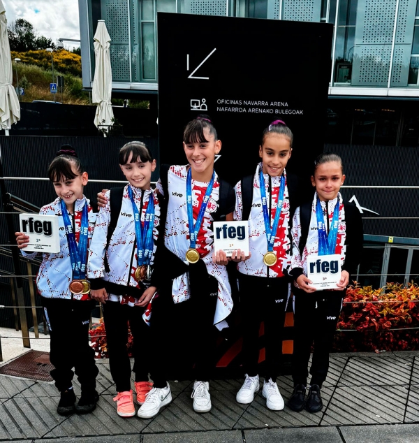 Nuevo triunfo del equipo sevillano en el Campeonato de Espa&ntilde;a de&nbsp;Gimnasia&nbsp;Art&iacute;stica