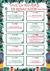 "Vive la Navidad en Benacaz&oacute;n" tendr&aacute; lugar del 2 de diciembre al 5 de enero