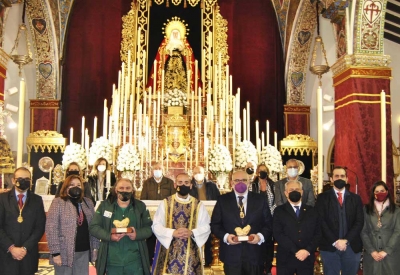 Jorge Morillo y el proyecto 'Esperanza y Vida', galardonados con los IV Premios Solidarios de la Obra Social 'Nuestra Se&ntilde;ora de la Soledad' de Castilleja de la Cuesta