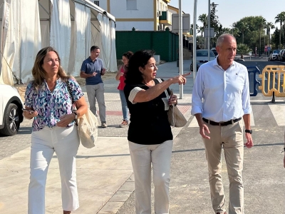 Tomares ultima los preparativos de la Feria, que se celebrará del 3 al 7 de septiembre
