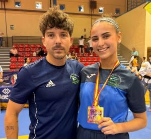 La pile&ntilde;a Adriana Avenda&ntilde;o, campeona  de Espa&ntilde;a Sub-21 de Taekwondo