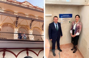 &Eacute;cija recupera su emblem&aacute;tico Mirador de los Marqueses de Pe&ntilde;aflor