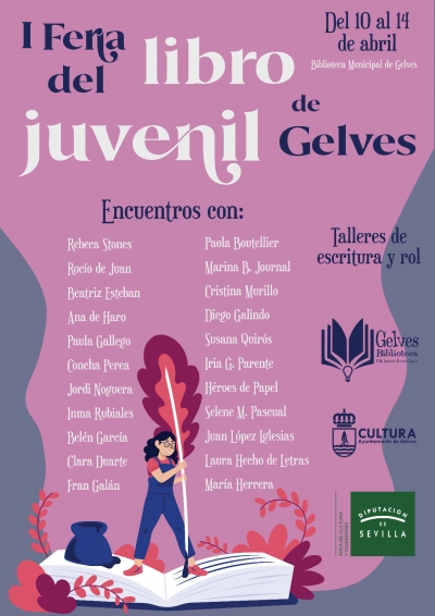 Gelves celebra su I Feria del Libro Juvenil