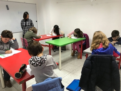 Fin de los ex&aacute;menes de la 1&ordf; Evaluaci&oacute;n de la Academia de Chino Oso Panda