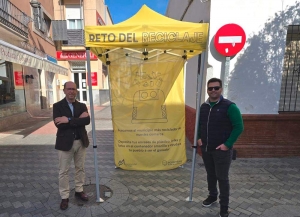 Tomares acoge la campaña IV reto del reciclaje que premiará al municipio que más recicle en el contenedor amarillo