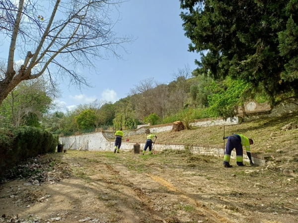 Contin&uacute;a el Plan de Mejora Integral en el Parque Municipal del Ca&ntilde;uelo de Gelves