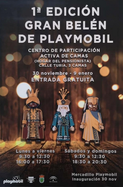 Primera Edici&oacute;n Gran Bel&eacute;n de Playmobil en Camas