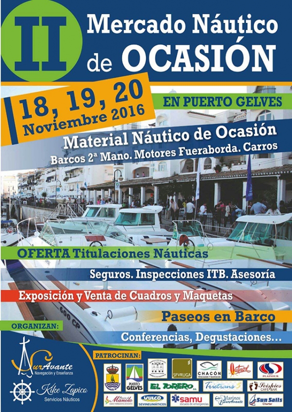 Gelves celebra el Mercado N&aacute;utico de Ocasi&oacute;n