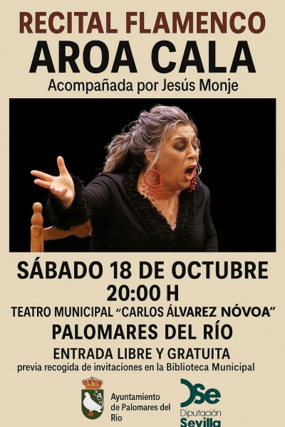 Recital Flamenco con Aroa Cala en Palomares del R&iacute;o