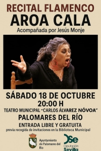 Recital Flamenco con Aroa Cala en Palomares del R&iacute;o